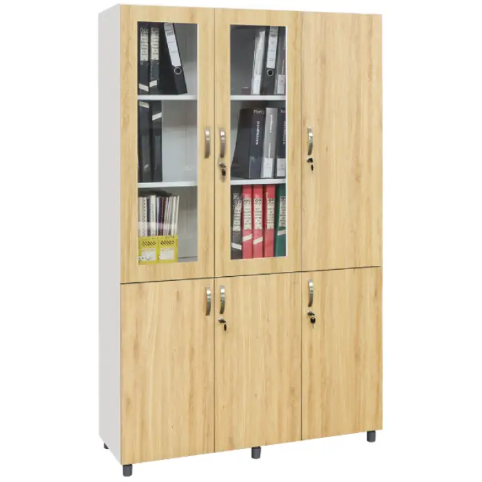 Tủ sắt cánh gỗ TSG04K-3