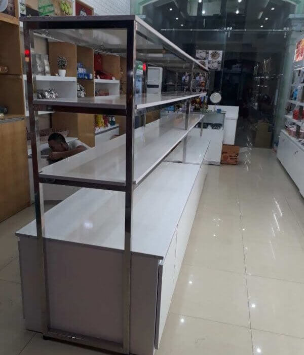 Bàn thao tác inox mẫu 11