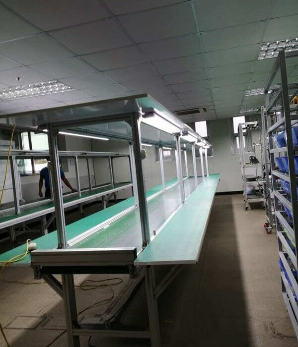 Bàn thao tác nhôm định hình 07