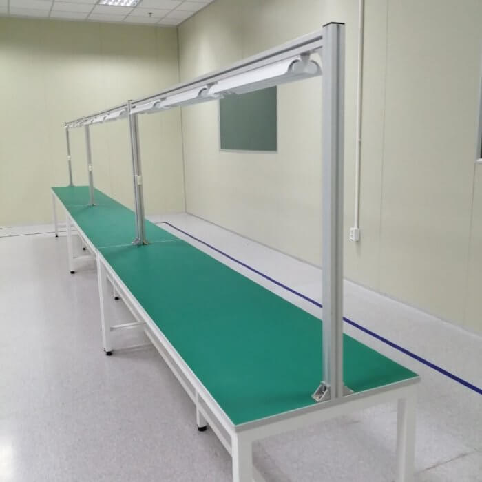 Bàn thao tác thép sơn tĩnh điện 08